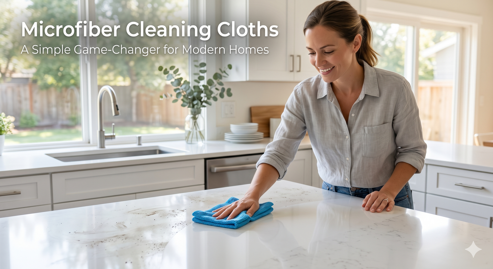Why Microfiber Cleaning Cloths Are a Game-Changer for Modern Homes