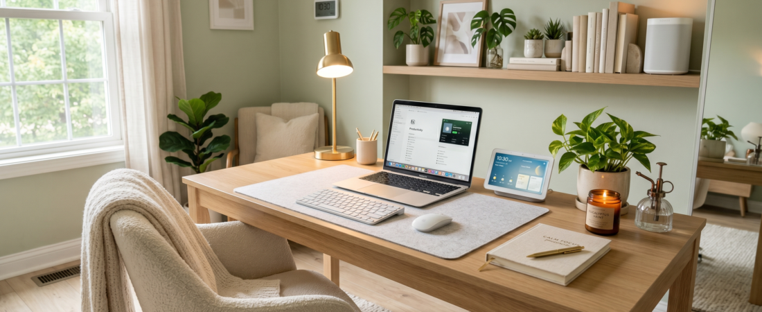 Creating a Cozy and Productive Smart Home Office for Women